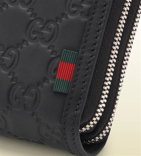 gucci doppia zip|gucci zip wallet.